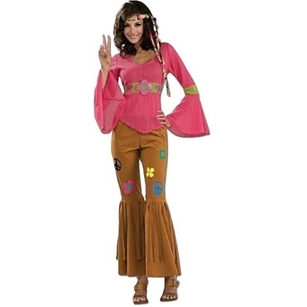 Rubie's Costume 60's Revolution Woodstock Honey Costume One Size